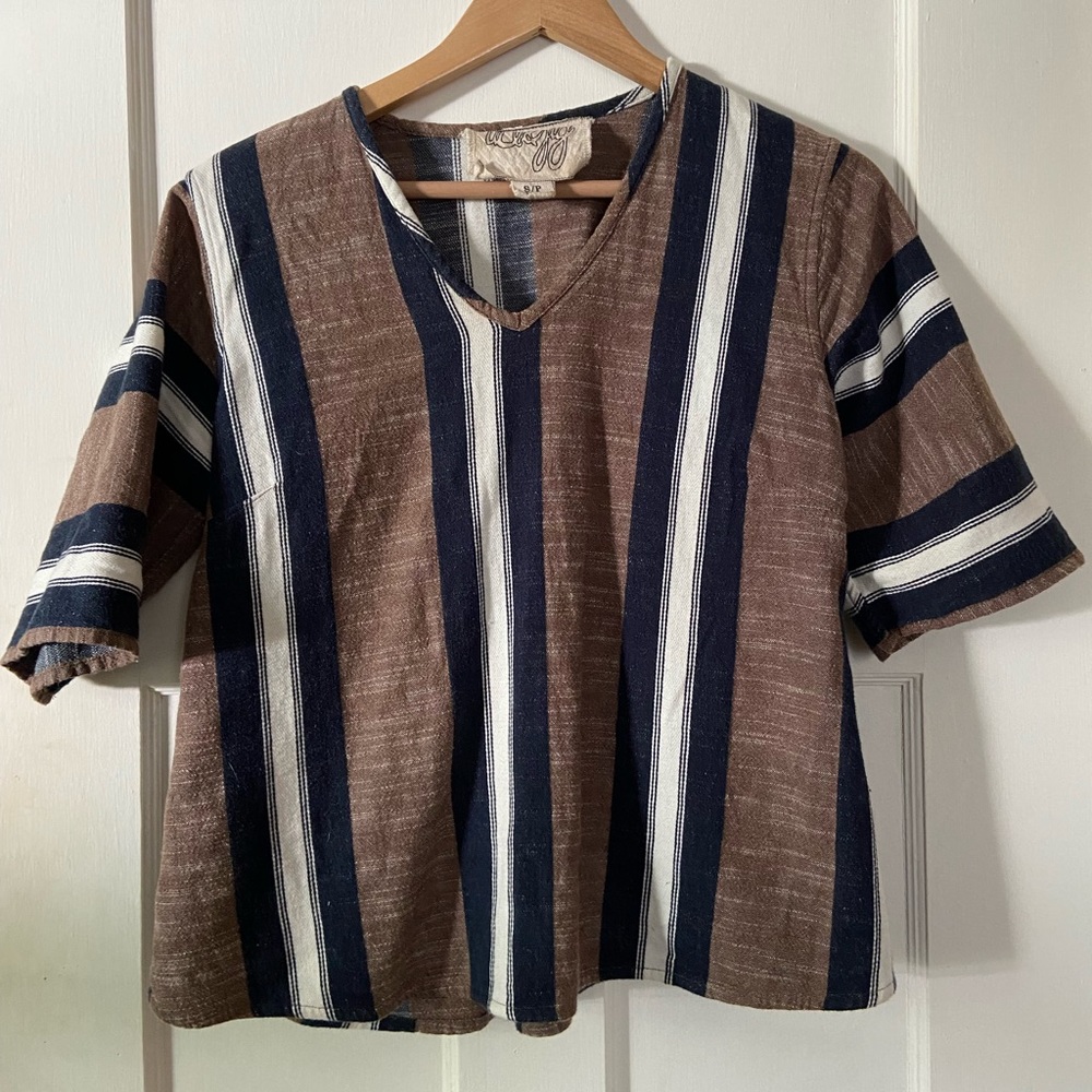 EUC Ace & Jig V neck top